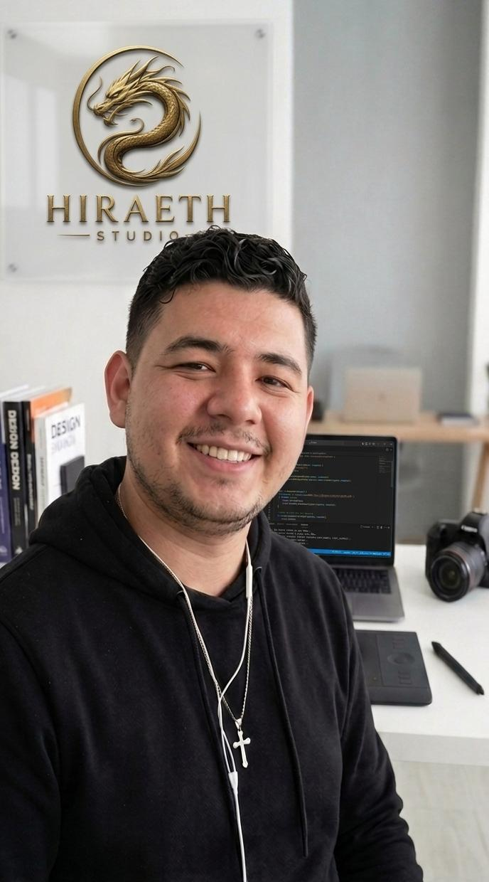 Willian Gabriel, fundador da Hiraeth Studio